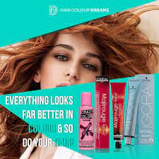 Everything Looks Far Better In Colour So Do Your Hair Want To Buy The Best Hair Colour Visit Https Www Ha Hair Color Professional Hair Salon Color Dream