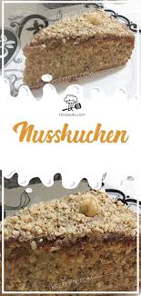 Nusskuchen Nusskuchen Kuchen Kuchen Und Torten