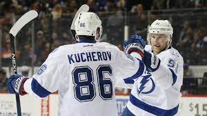 Tampa bay lightning's steven stamkos, nikita kucherov and victor hedman discuss winning the stanley cup. Steven Stamkos Nikita Kucherov Named Nos 1 And 2 Stars Of The Week