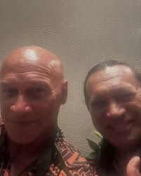 Proud pops" Repost @prideofgypsies #prideofgypsies #JasonMomoa #ChiefOfWar  #AppleTV #AppleTVPlus #jasonmomoanation