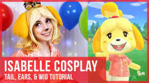 Isabelle Cosplay Tutorial - Animal Crossing New Horizons - YouTube