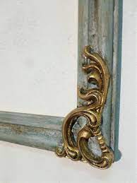 Cornice In Legno Intagliata A Mano Stile Barocco Shabby Oro Etsy Cornici Legno Intagliato Specchio Con Cornice In Legno