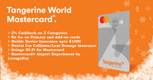 World mastercard is a travel credit card providing a host of travel benefits and offers best suited for your travel needs. Tangerine World Mastercard Credit Card