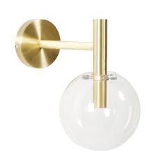 Maisons Du Monde Globe Wall Light Metal Chandelier Wall Lamp