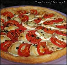 Tarte A La Tomate Chevre Et Miel Recettes De Cuisine Recette Cuisine Et Boissons