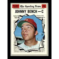 Printed in 2021 under the topps heritage brand and ideal for. 464 Johnny Bench As Hof 1970 Topps Baseball Cards Star Graded Ex