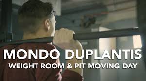 Maybe you would like to learn more about one of these? Mondo Duplantis Weight Room Pit Moving Day Youtube