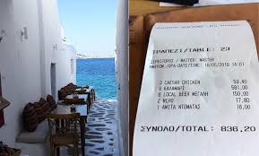 Our goal is to share this love for this island with everyone that comes in! Mykonos Restaurant Charged American Tourists With 591 For 6 Portions Of Squids Best Of Greece