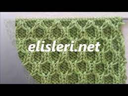 Bu Model Bir Baska Guzel Bal Petegi Ari Kovani Orgu Modeli Honeycomb Knitting Pattern Youtube Orgu Orgu Modelleri Tig Isleri