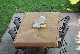 Diy outdoor dining table projects the garden glove. Diy Outdoor Table Free Plans Cherished Bliss