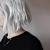 Grunge Silver Hair Aesthetic