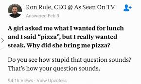 This is the most difficult use of suggest for english learners to understand, so take some time to read this part of the lesson carefully. Woman Asks Why A Guy She Turned Down Didn T Try Harder Gets The Perfect Response Bored Panda