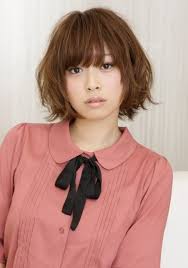 Lucky Star Cute Japanese Short Hairstyles Chin Length Hair Asian Hair Medium Curly Hair Styles