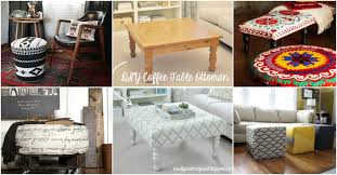Fenimore notes that round coffee tables work particularly well in busy rooms. 20 Fabulously Decorative Ottomans You Can Easily Make Yourself Diy Crafts