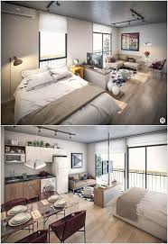 These 28 clever studio apartment ideas and tips will make it easy and stylish to live in one multidimensional room. Clever Ways To Design A Living Room And Bedroom Combo Living Room And Bedroom Combo Bed In Living Room Home Living Room