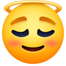 Happy face copy and paste. Smiling Face With Halo Emoji Meaning Copy Paste