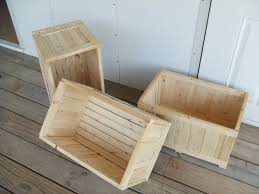 Wooden Crates Made From Left Over Furring Strips Don T Waste Anything Crate Furniture Diy Wood Box Scrap Wood Projects