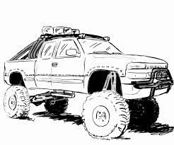 Find farm animal coloring pages: Chevy Truck Coloring Page Novocom Top