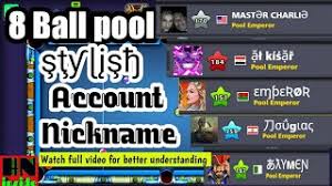 Season 3 of pool pass is coming! 8 Ball Pool Stylish Fonts Nickname Account Fancy Fonts Nickname Account Youtube