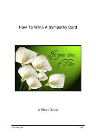 Check spelling or type a new query. Calameo Tips On How To Sign A Sympathy Card