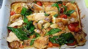 miyoko的健康美味廚房發表的番茄羅勒蒜香烤腿食譜 recipe food vegetables vegetable pizza
