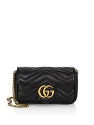 gucci gg marmont matelasse leather mini chain camera bag