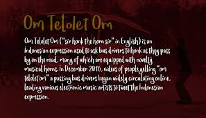 Check Out My Behance Project Om Telolet Om Free Font