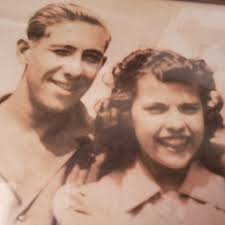 Don & June Field and the Field Funeral Home... before it was a funeral home.