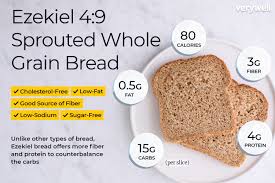 You can buy barley flour or make your own in a vita mix with the dry blender. Ezekiel Bread Nutrition Facts Calories Carbs And Health Benefits