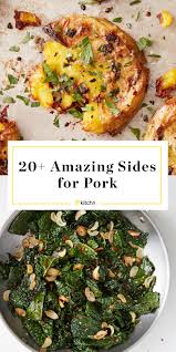 You can't go wrong with something fresh and vibrant, like broccolini (broccoli's longer, slimmer cousin), crispy glazed brussels sprouts, or a pan of punchy wilted kale. 25 Best Pork Chop Sides What To Serve With Pork Dishes Kitchn