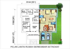 No 9864 taman melayu , jalan padang temu , melaka. Himpunan Pelbagai Gambaran Pelan Lantai Rumah Berkembar Setingkat Deko Rumah