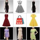 Random Sale] New Dresses Sale of Mixed Items A Line V Neck 1950s ...