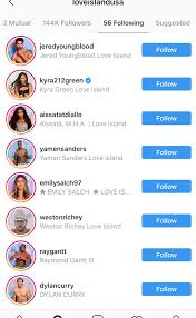 The Fact That Half Of The Islanders Have Love Island In Their Instagram Usernames Is Kinda Funny Loveislandusa