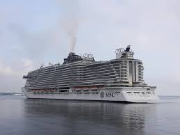 Das design der msc seaview belegt die liebe zur sonne und zum meer. Msc Seaview Arrives In Kiel For The Restart Of Cruise Operations On July 3 Crew Center