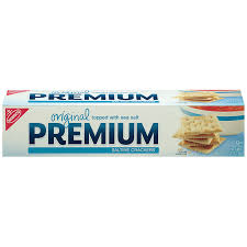 America's favorite saltine cracker brand is now round! Nabisco Premium Saltine Crackers 4oz 113g American Fizz
