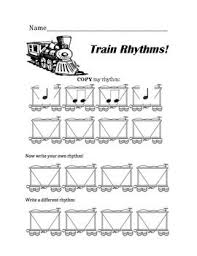 Train Rhythms Teacherspayteachers Com Music Rhythm Activities Music Lessons For Kids Kindergarten Music