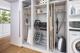 Mobel Im Hauswirtschaftsraum Ordnungssystem Im Schrank Bild 5 Ordnungssystem Im Schrank Hauswirtschaftsraum Moderne Waschraume