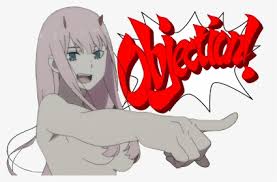 Transparent Zero Two Png Phoenix Wright Ace Attorney Objection Gif Png Download Transparent Png Image Pngitem Darling in the franxx | see more about zero two, darling in the franxx and gif. phoenix wright ace attorney objection