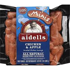 Homemade chicken apple sausage like this recipe? Aidells Smoked Chicken Sausage Chicken Apple Shop Fairplay Foods