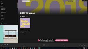 Connect up your spotify account. Your 2018 Wrapped The Spotify Community