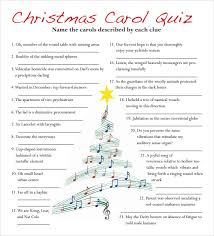 Play our a christmas carol quiz . Free 11 Sample Christmas Game In Pdf Ms Word Excel