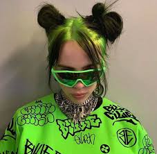The Boldest Celebrity Hair Colors To Copy In 2020 In 2020 Billie Billie Eilish Green Hair