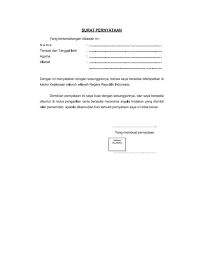 Jika kemudian hari ditemukan bukti bahwa pernyataan ini tidak benar, saya bersedia menerima konsekuensi selama mengikuti pendidikan politeknik siber dan sandi negara. 14 Contoh Surat Pernyataan Bersedia Ditempatkan Diseluruh Wilayah Kemenkumham Kumpulan Contoh Surat
