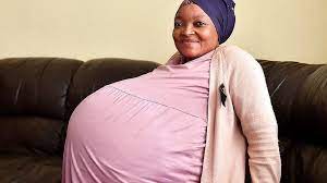 A south african woman claims to have given birth to ten children in what would be the world's largest ever live birth if confirmed by doctors. Gj5zhvkzdyuwvm