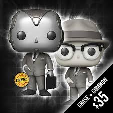 Funko Pop Wandavision 50s Vision Chase Common Chalice Collectibles