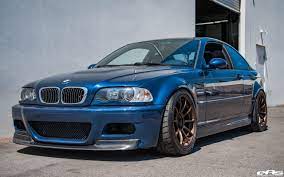 A Mystic Blue Bmw E46 M3 Gets Aftermarket Goodies At European Auto Source Bmw Bmw E46 Bmw M3 Coupe