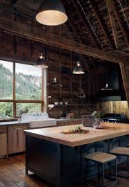 Barn Transformed Becomes Gorgeous Rustic Home In Pacific Northwest Rustic Kitchen Kitchen Design Cozy Kitchen