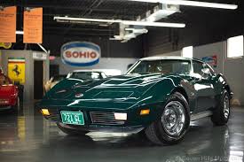 Image result for Blue Green 1973 Corvette