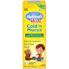 hylands 4 kids cold n mucus ages 2 12 4 fl oz 118 ml