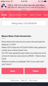 vote mwave music chart very important got7